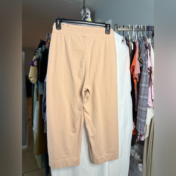 Nike Sportswear Women's Jersey Capris Sweat Pants (CJ3748) Shimmer Pink Size XS - Picture 4 of 12